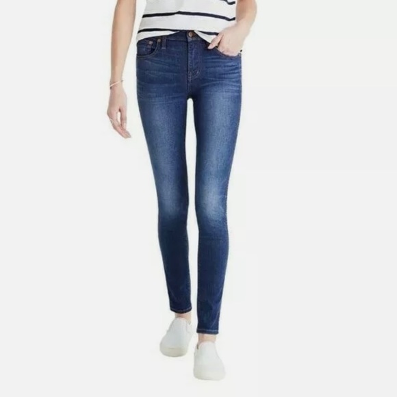 Madewell 9” High-Rise Skinny Jeans SZ 32 Exc! - Picture 2 of 6